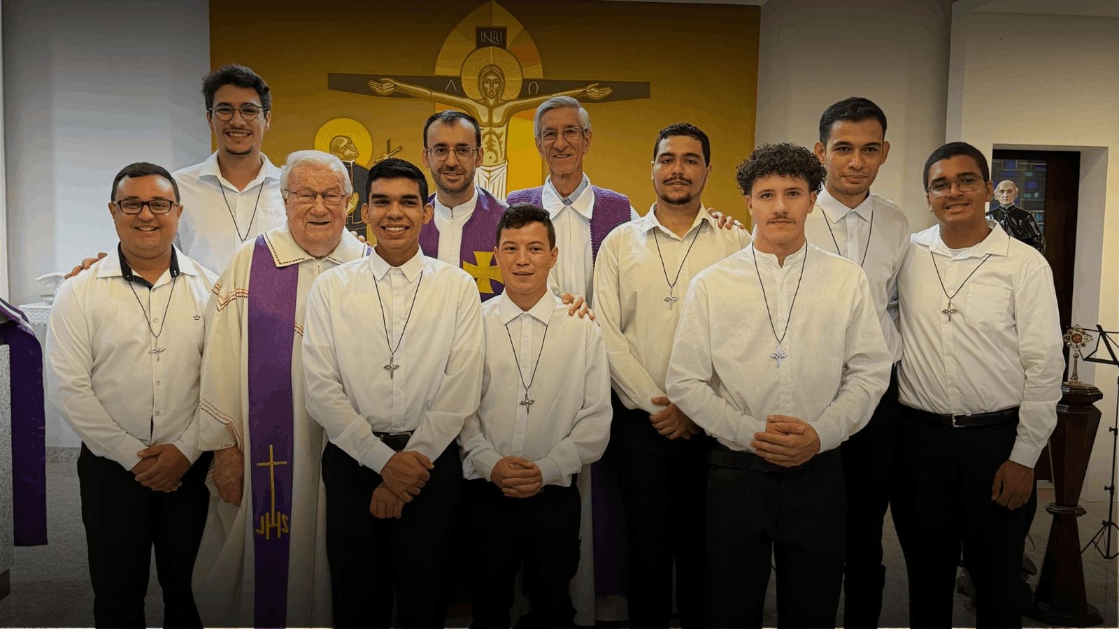 Confraternização entre os participantes do Vinde e Vede