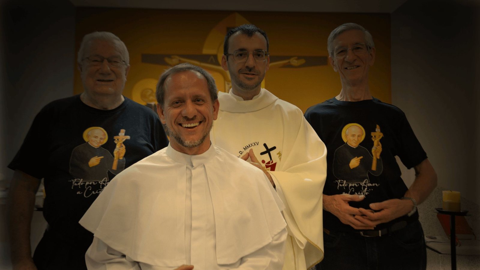 Celebração no Seminário São Vicente Pallotti